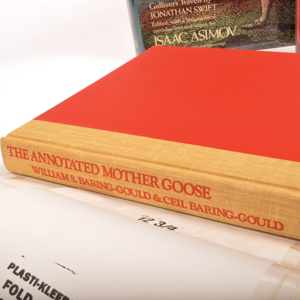 Annotated "Gulliver's Travels," "Dracula," and "Mother Goose"