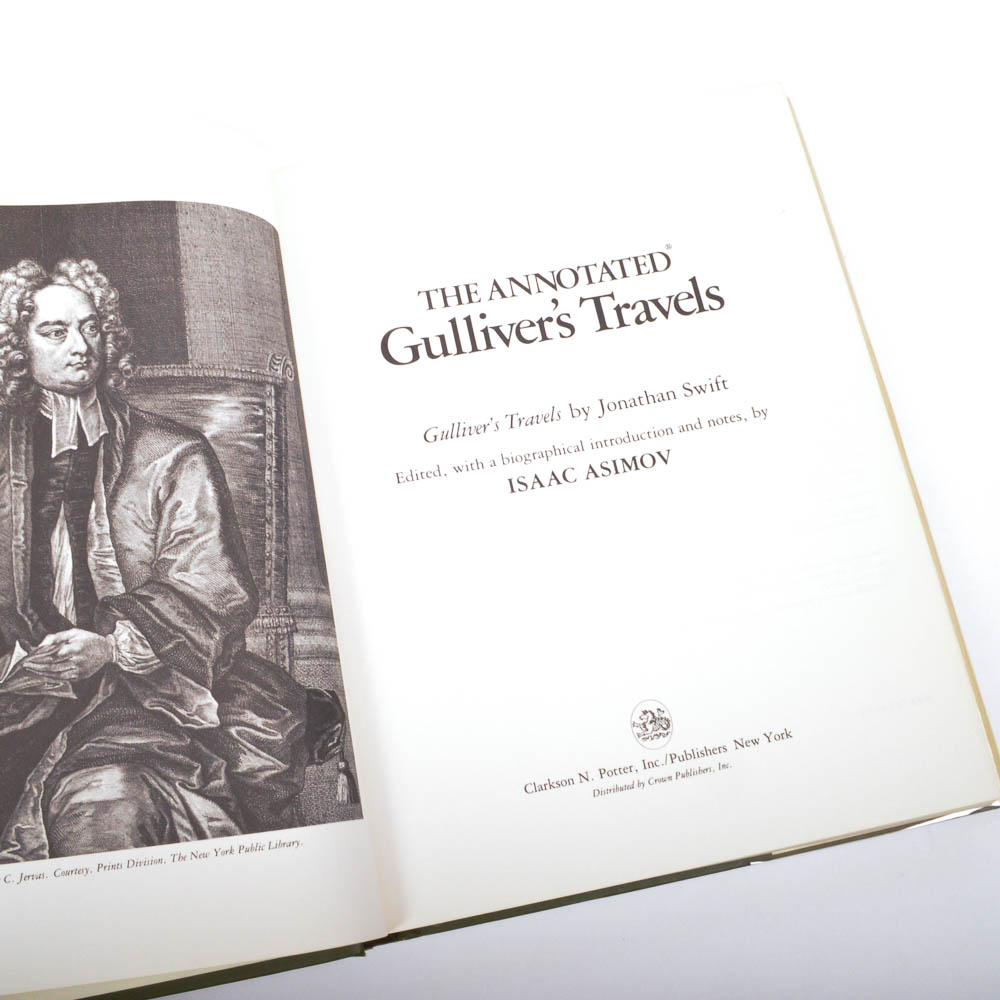Annotated "Gulliver's Travels," "Dracula," and "Mother Goose"