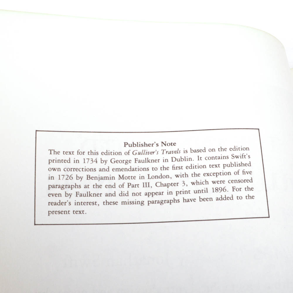 Annotated "Gulliver's Travels," "Dracula," and "Mother Goose"
