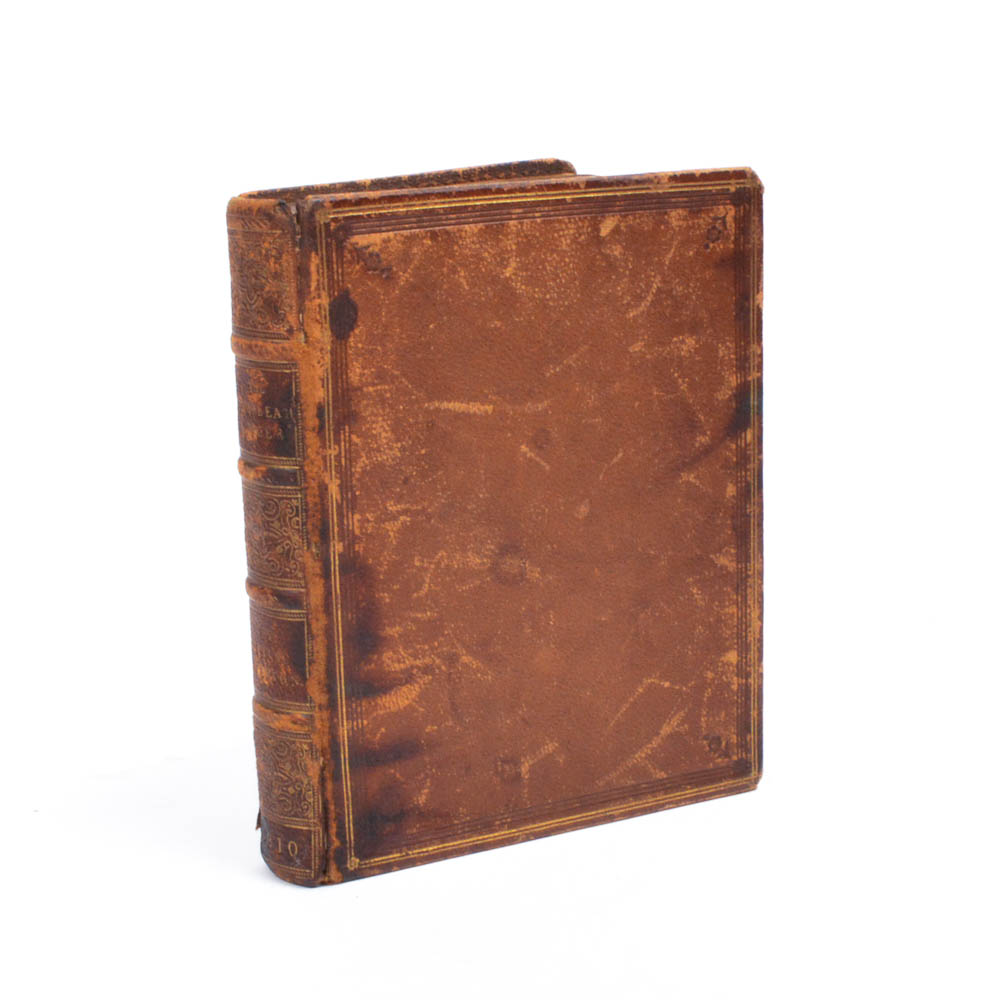 1810 Facsimile Edition "Compleat Angler" with Fore-Edge Painting by Isaac Walton