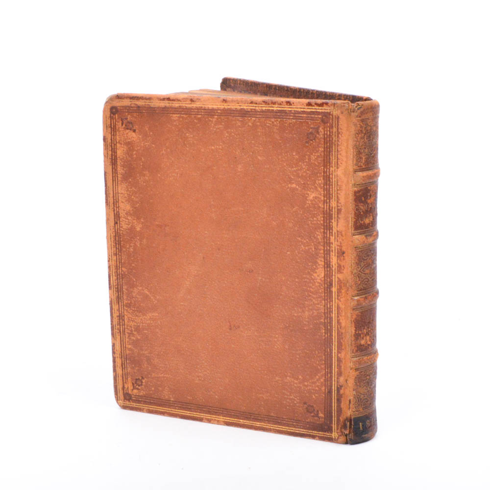 1810 Facsimile Edition "Compleat Angler" with Fore-Edge Painting by Isaac Walton