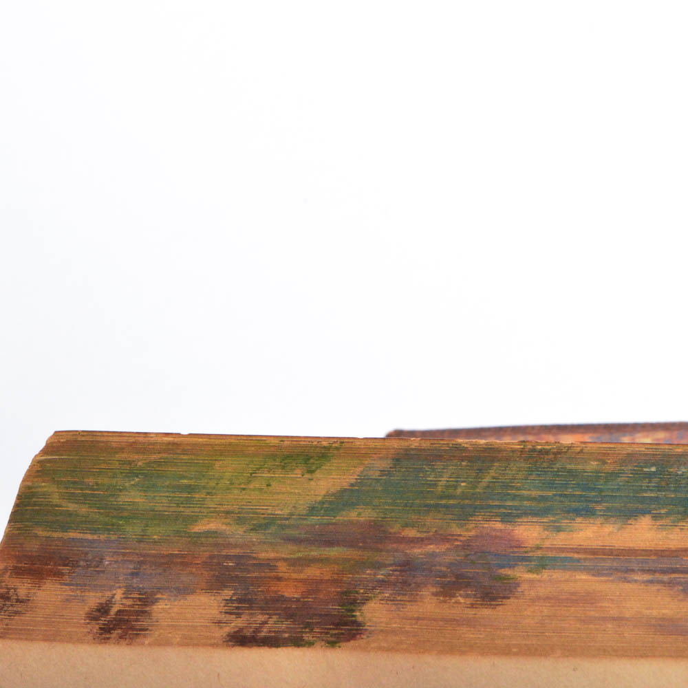 1810 Facsimile Edition "Compleat Angler" with Fore-Edge Painting by Isaac Walton