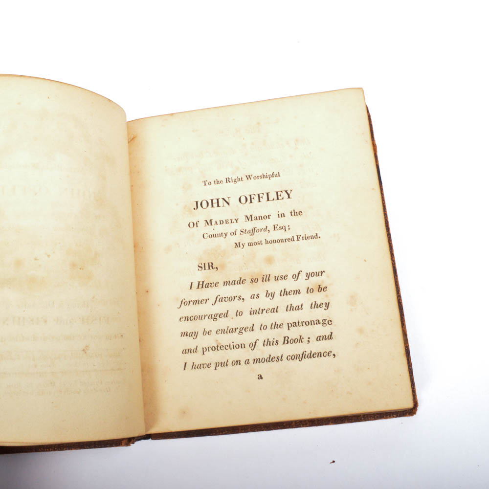 1810 Facsimile Edition "Compleat Angler" with Fore-Edge Painting by Isaac Walton