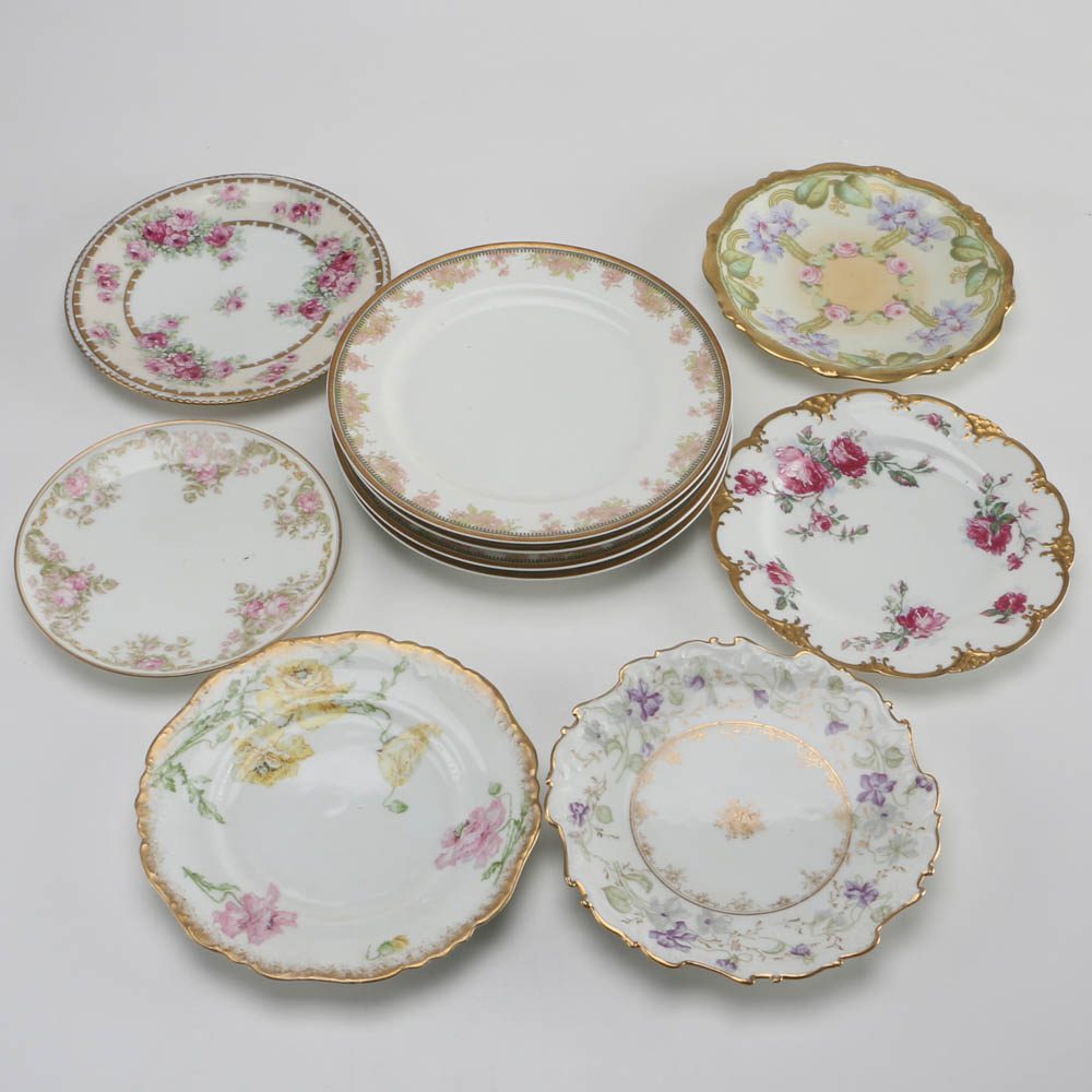 Haviland and Limoge Plates