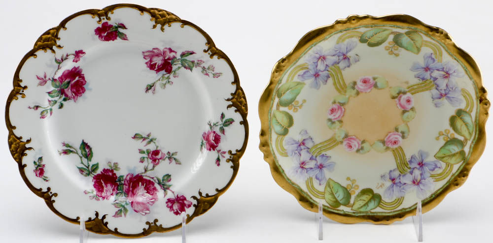 Haviland and Limoge Plates
