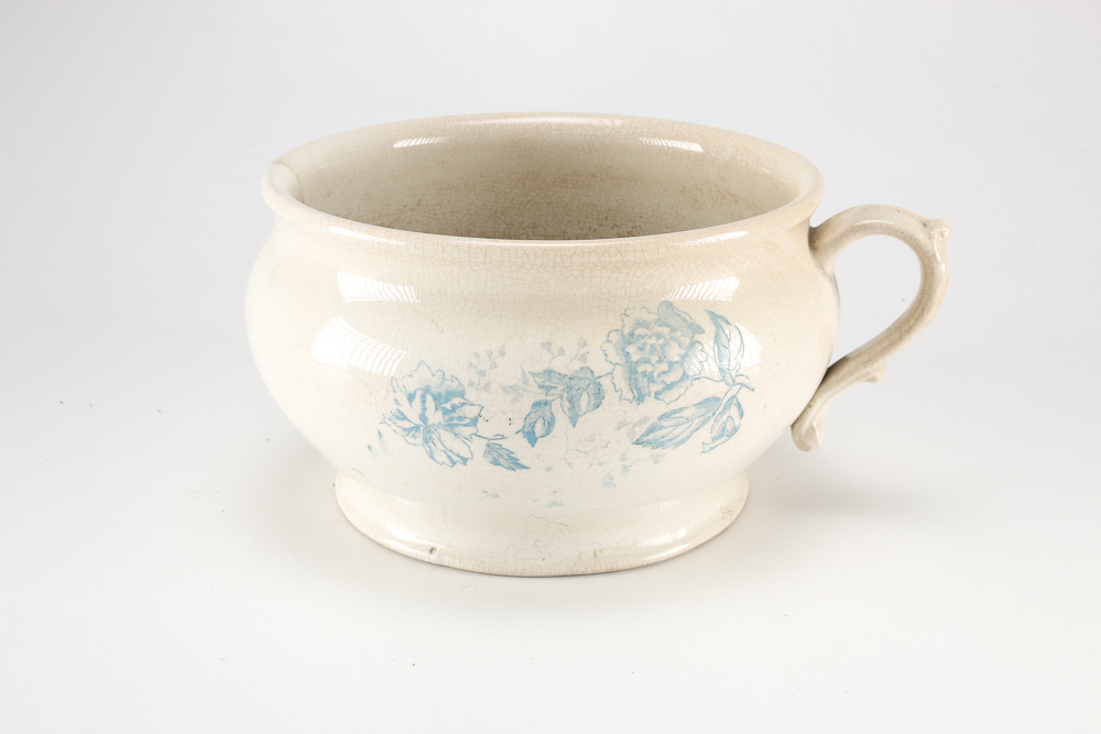 Vintage Spittoon and Chamber Pot Pair