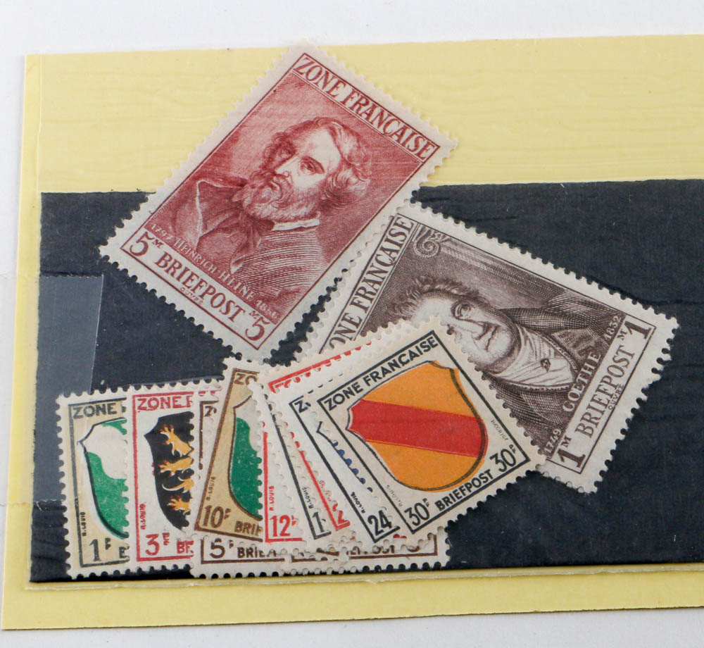 Collection of Stamp Albums