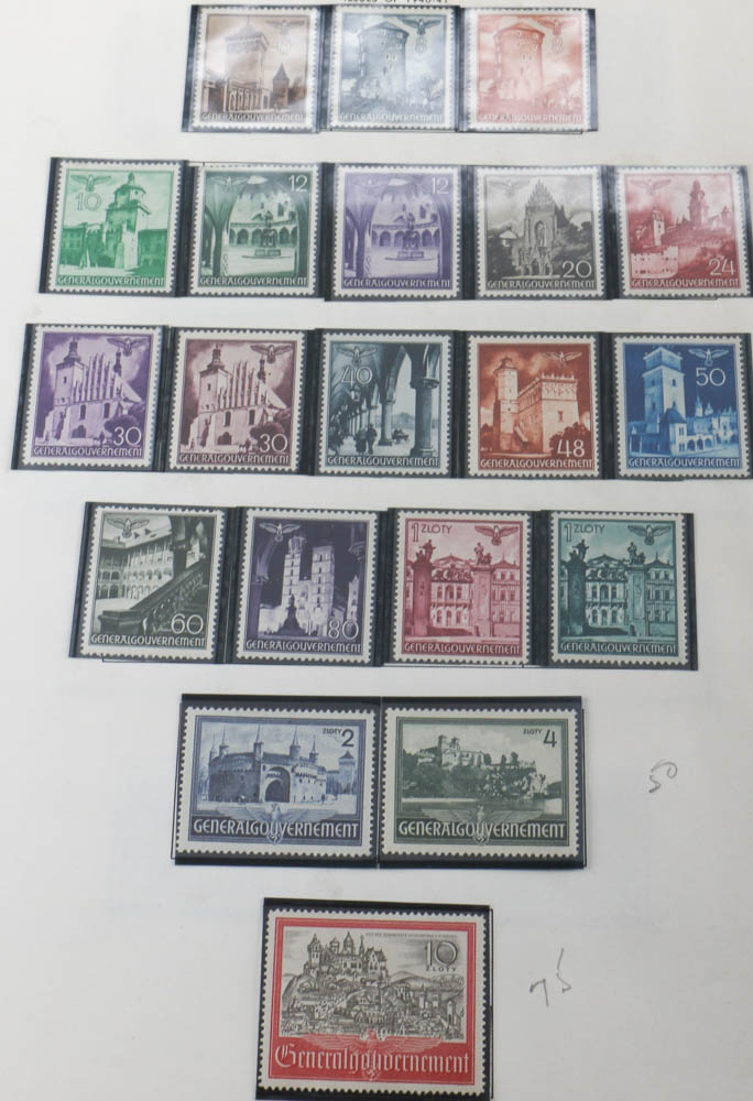 Collection of Stamp Albums