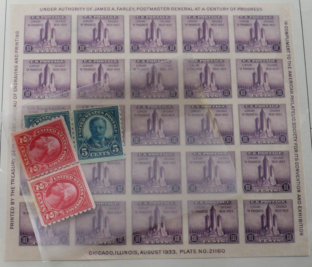 Collection of Stamp Albums