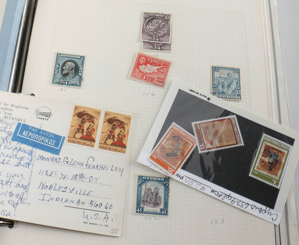 Collection of Stamp Albums