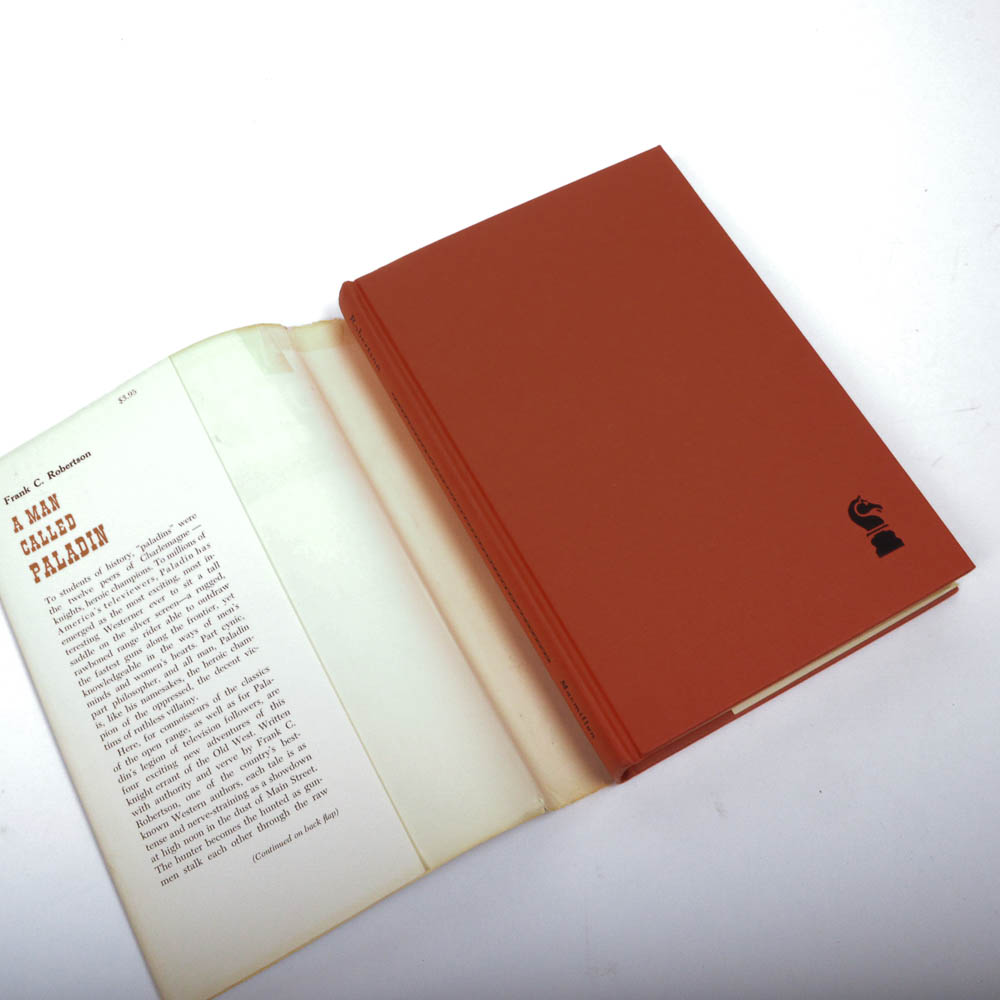 First Edition 1963 "A Man Called Paladin" by Frank C. Robertson