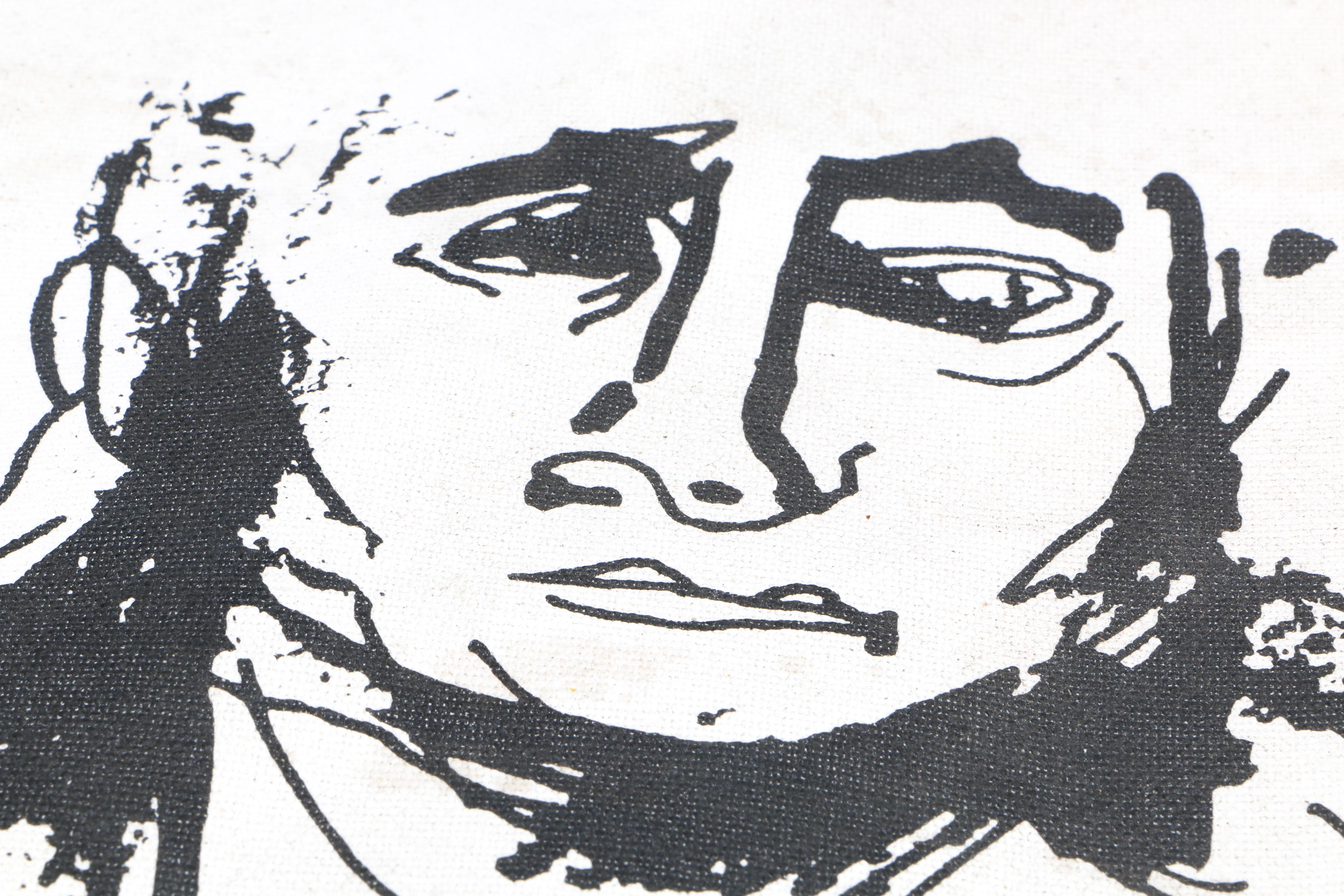 Lambert Studios "No Man" Inked Poster