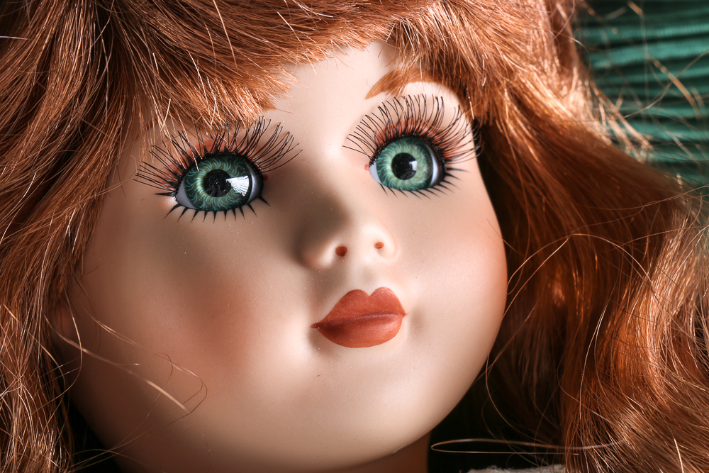 Pair of Seymour Mann Limited Edition Porcelain Dolls