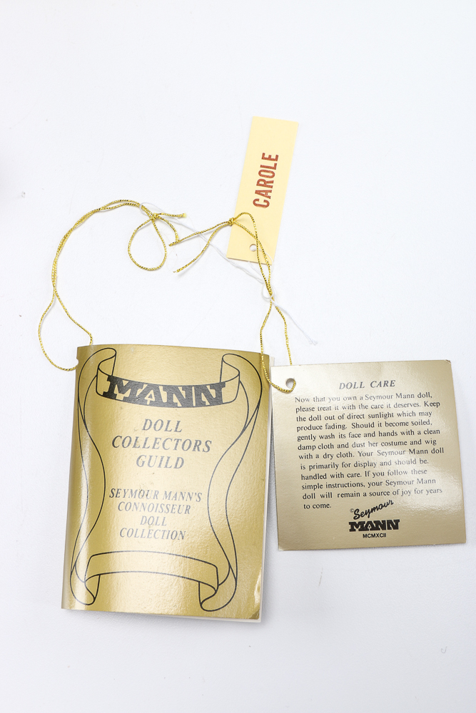 Pair of Seymour Mann Limited Edition Porcelain Dolls