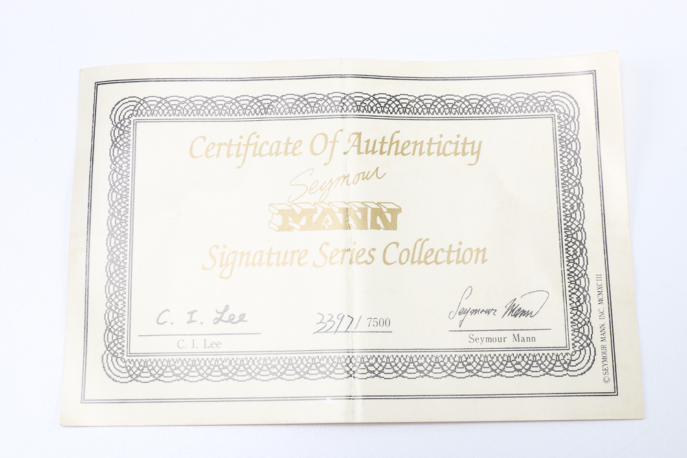 Pair of Seymour Mann Limited Edition Porcelain Dolls