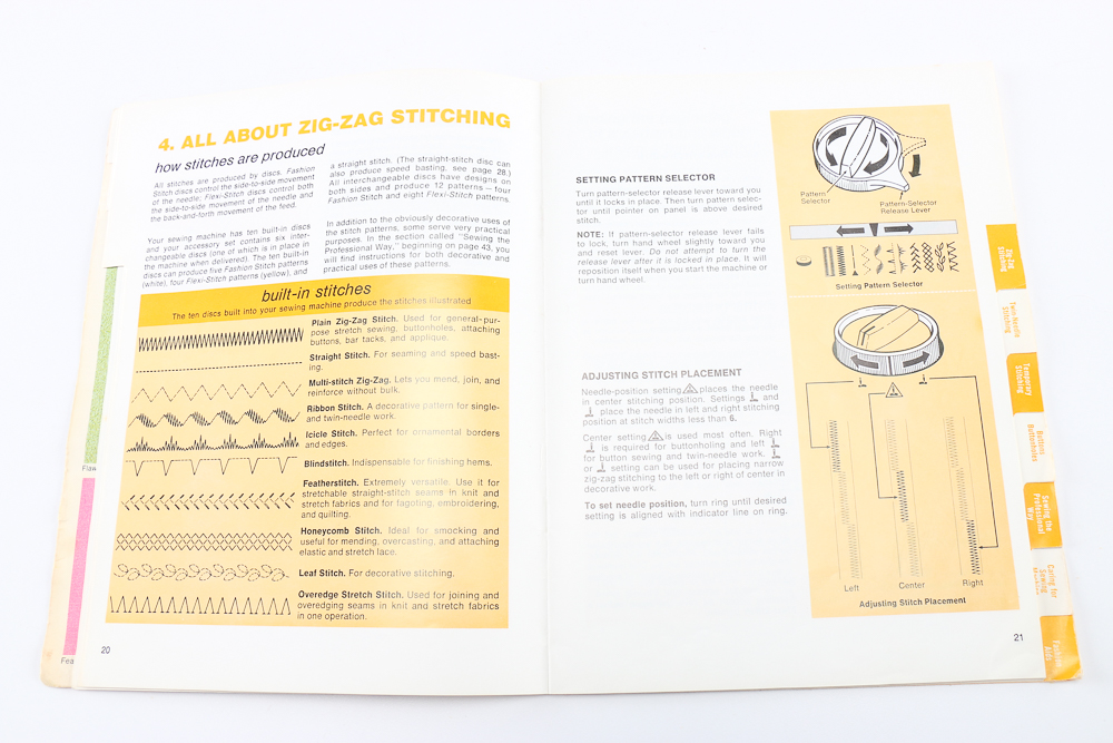 Futura 900 Vintage Singer Sewing Machine