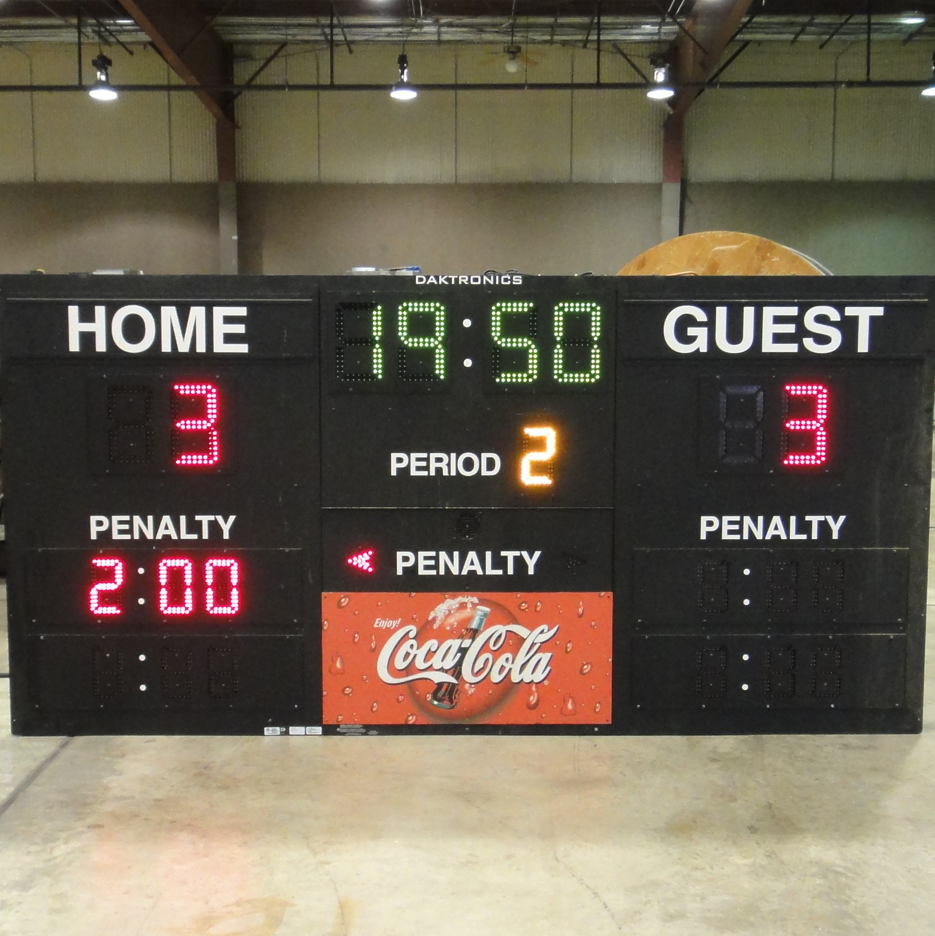 Daktronics LED Digital Scoreboard & 3000 Series Control Console