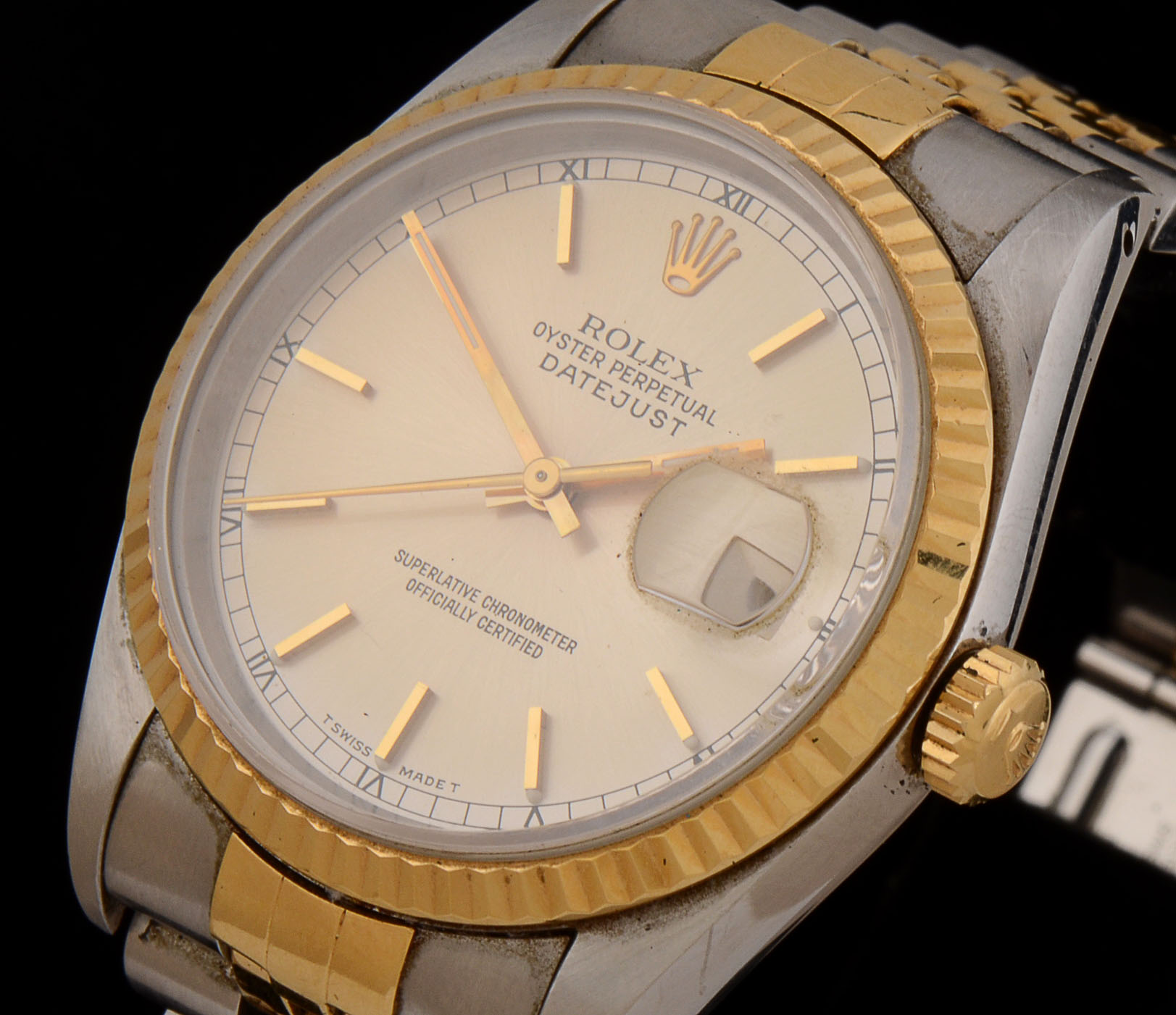 Rolex Oyster Perpetual Datejust Watch with Box