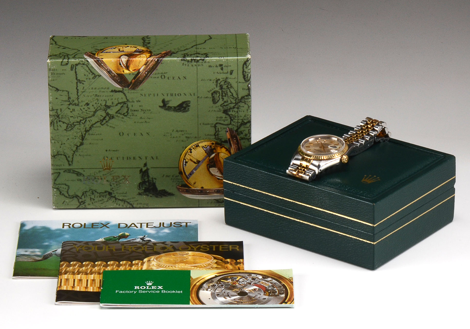 Rolex Oyster Perpetual Datejust Watch with Box