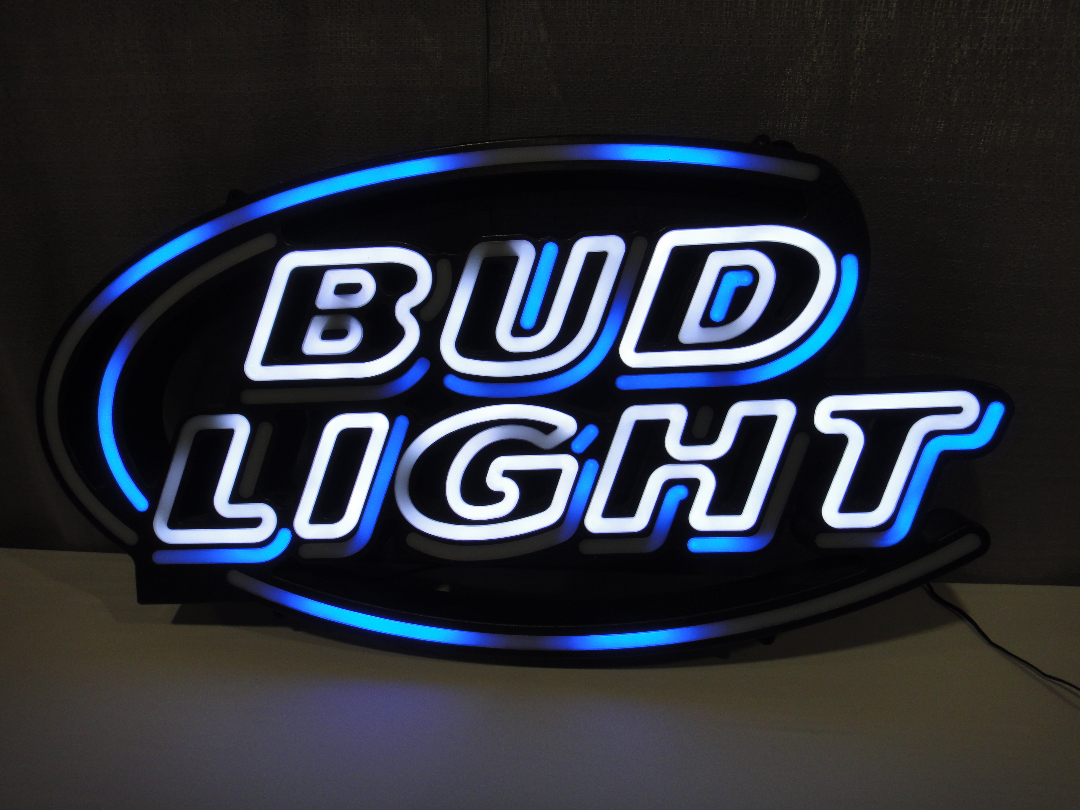 Bud Light Prestige Opti Neon Lighted Sign