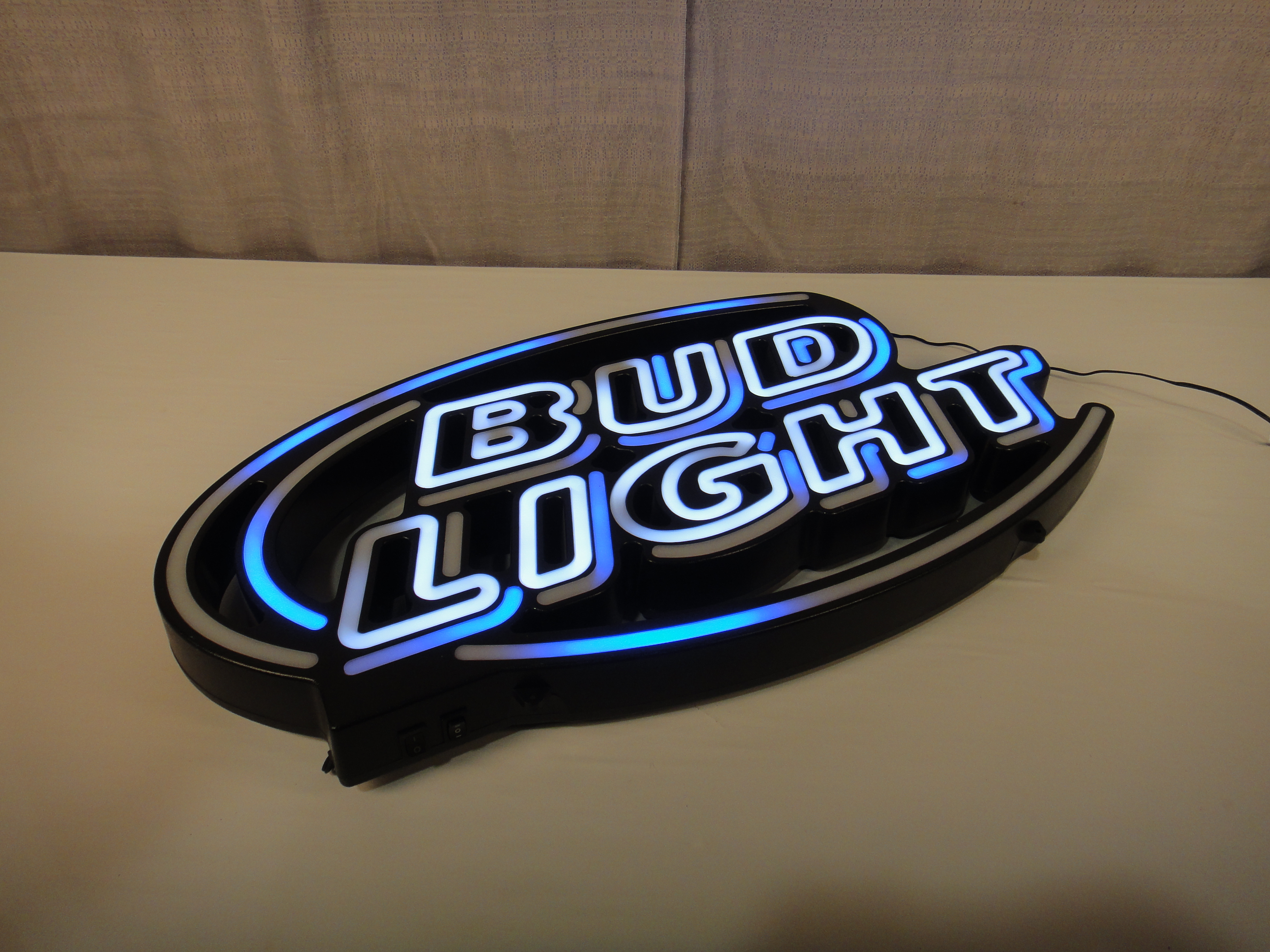 Bud Light Prestige Opti Neon Lighted Sign