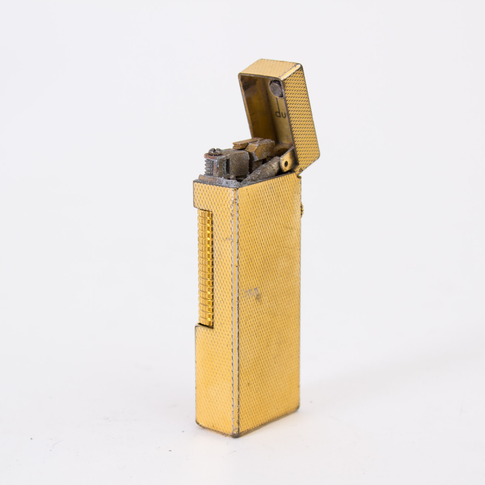 Vintage Dunhill Gold Plated Butane Lighter