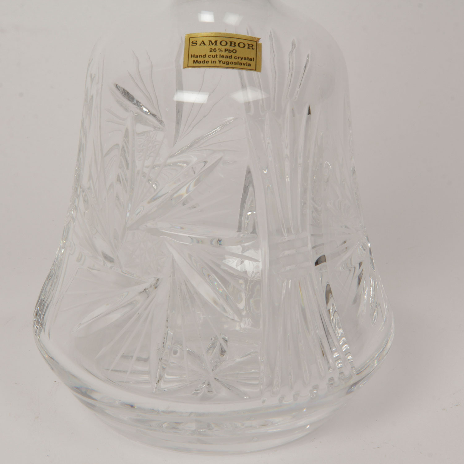 Samobor Hand Cut Lead Crystal Decanter