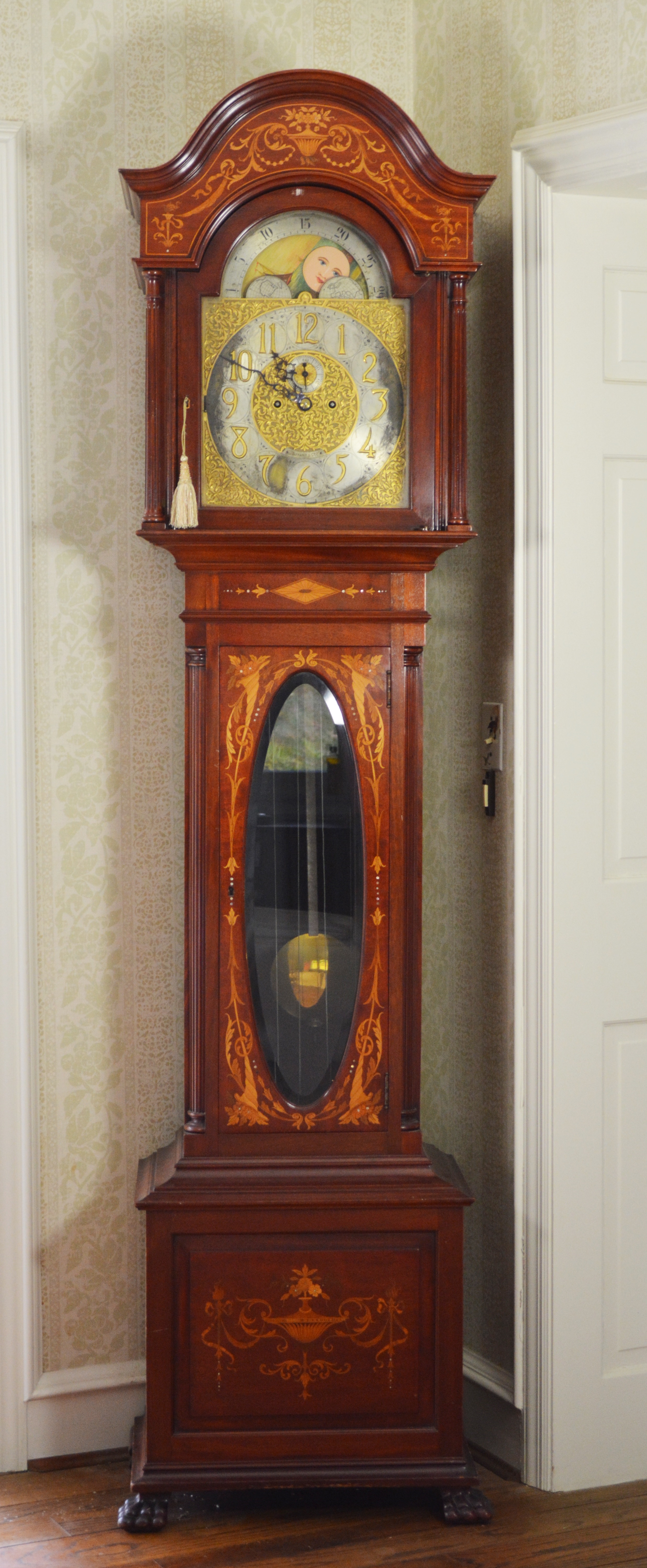 Tiffany & Co. Movement R.J. Horner Longcase Clock