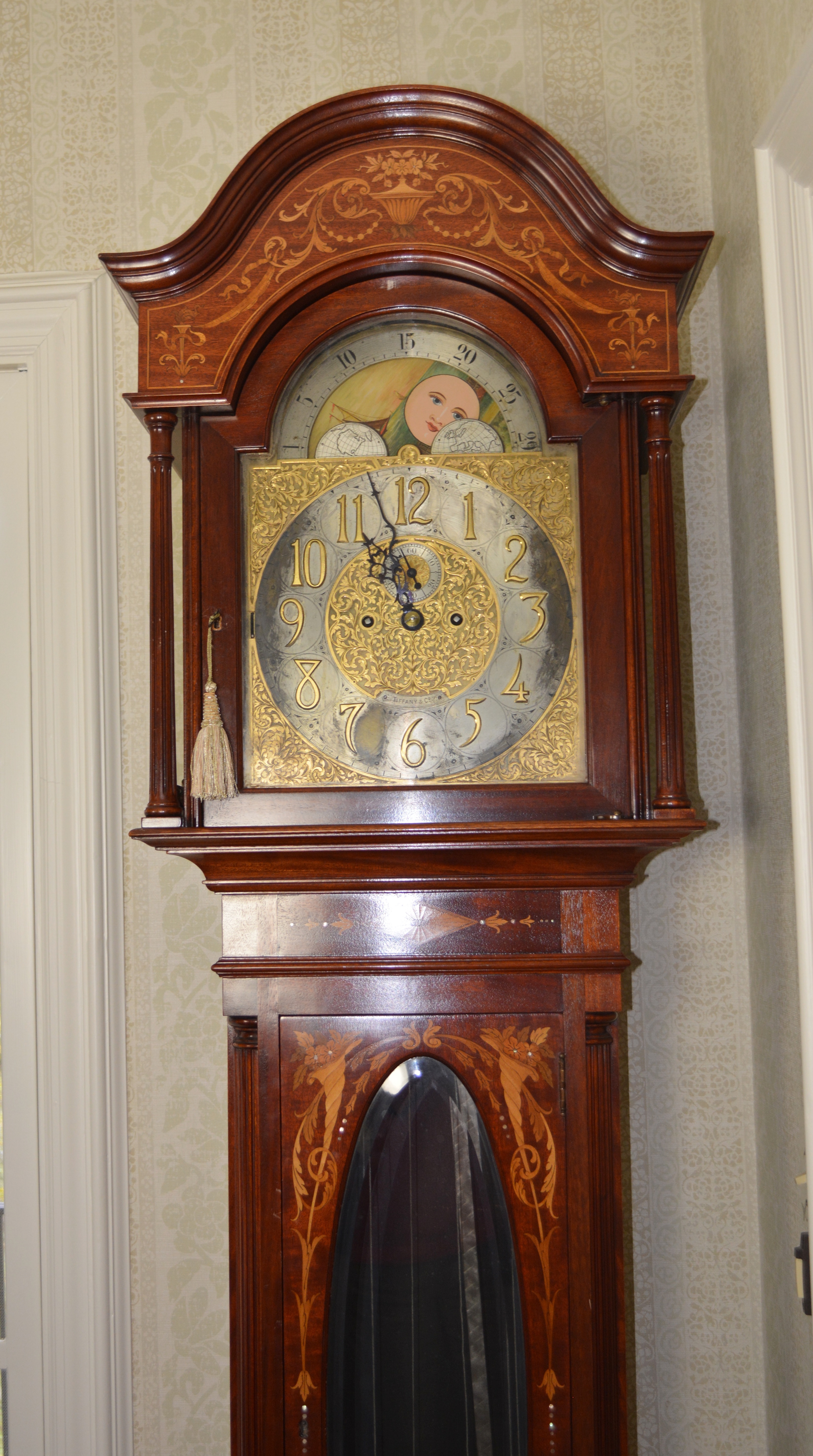 Tiffany & Co. Movement R.J. Horner Longcase Clock