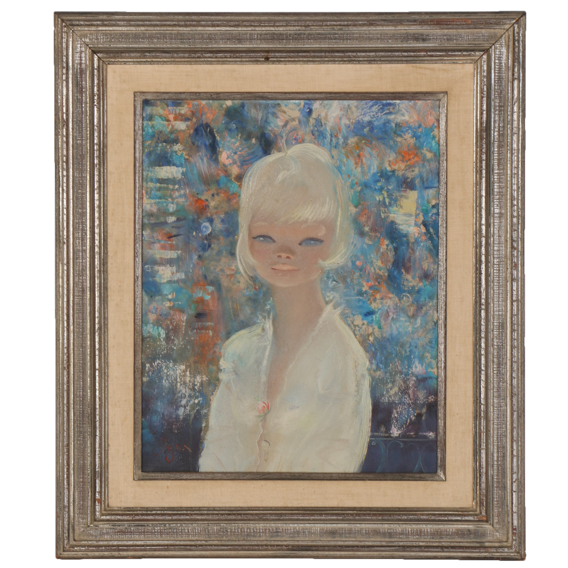 Igor Pantuhoff Signed Original Oil Portrait Painting