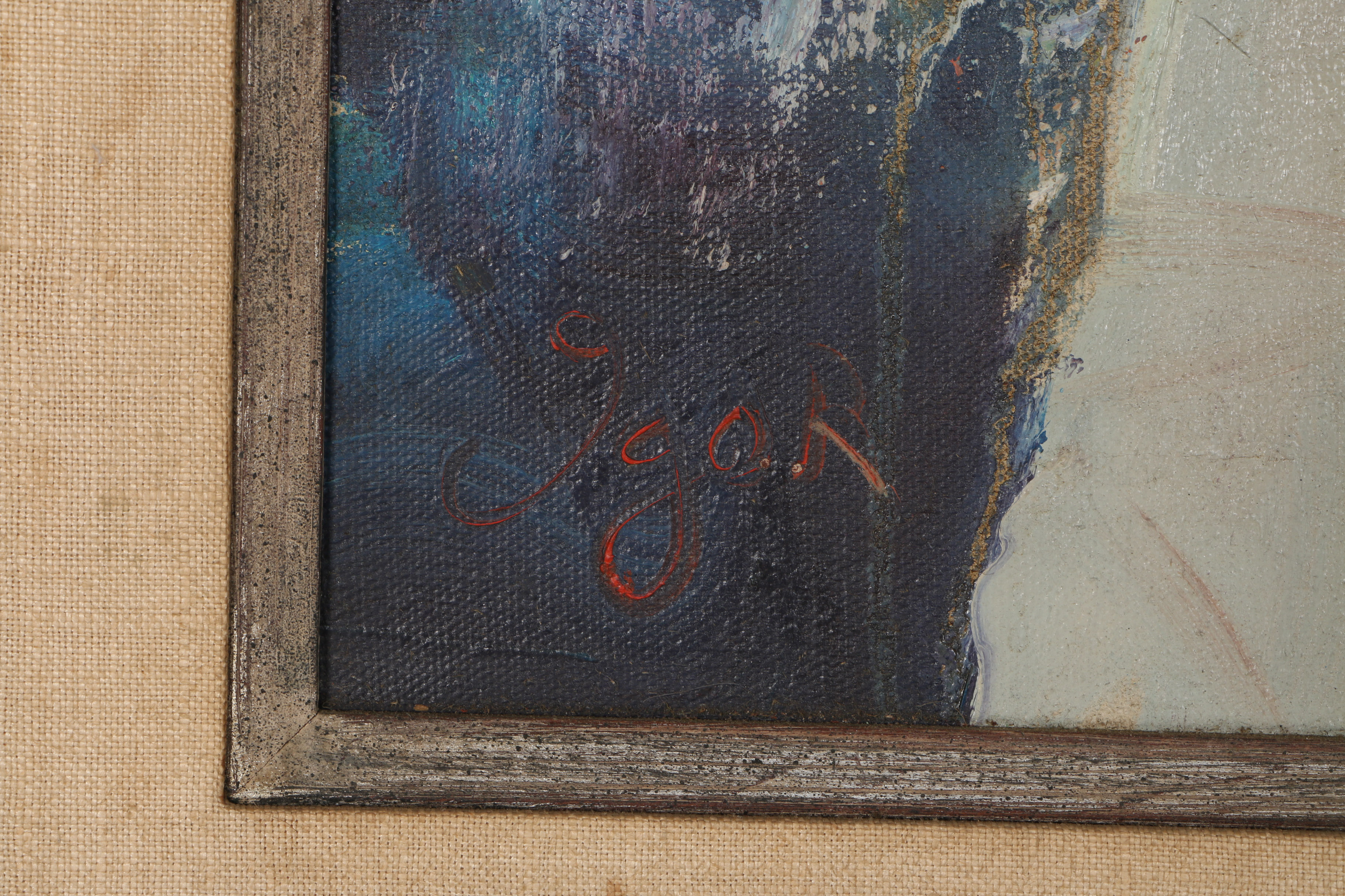 Igor Pantuhoff Signed Original Oil Portrait Painting