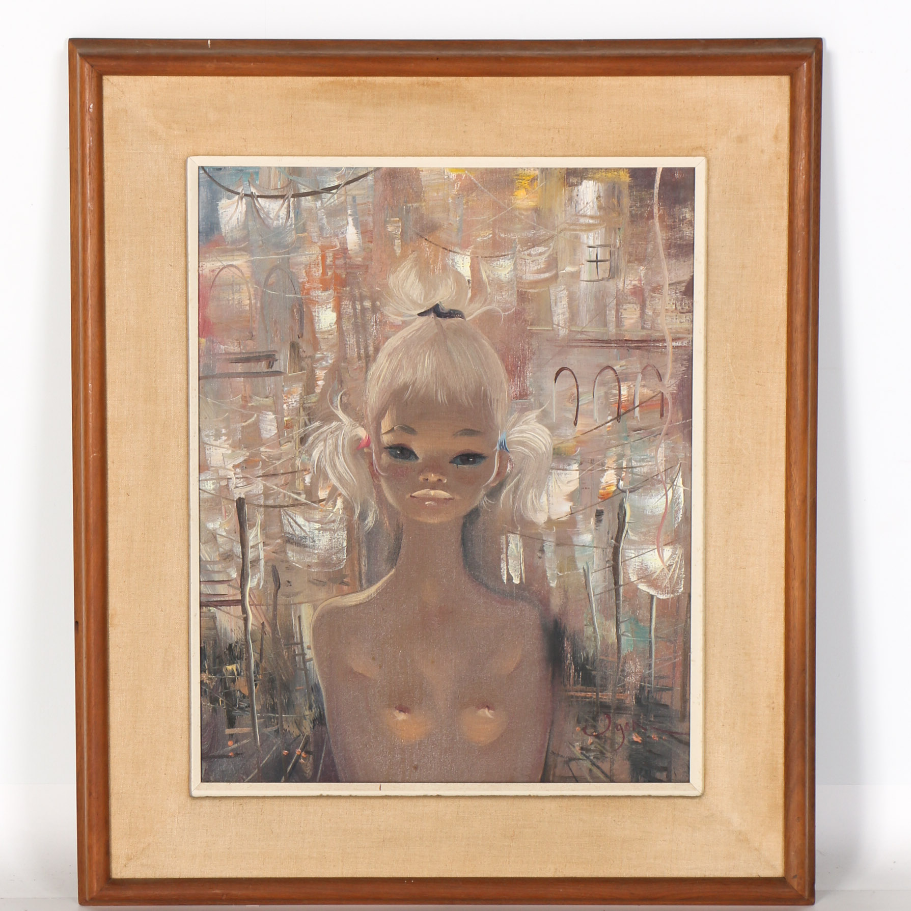 Igor Pantuhoff Signed Oil Painting on Canvas