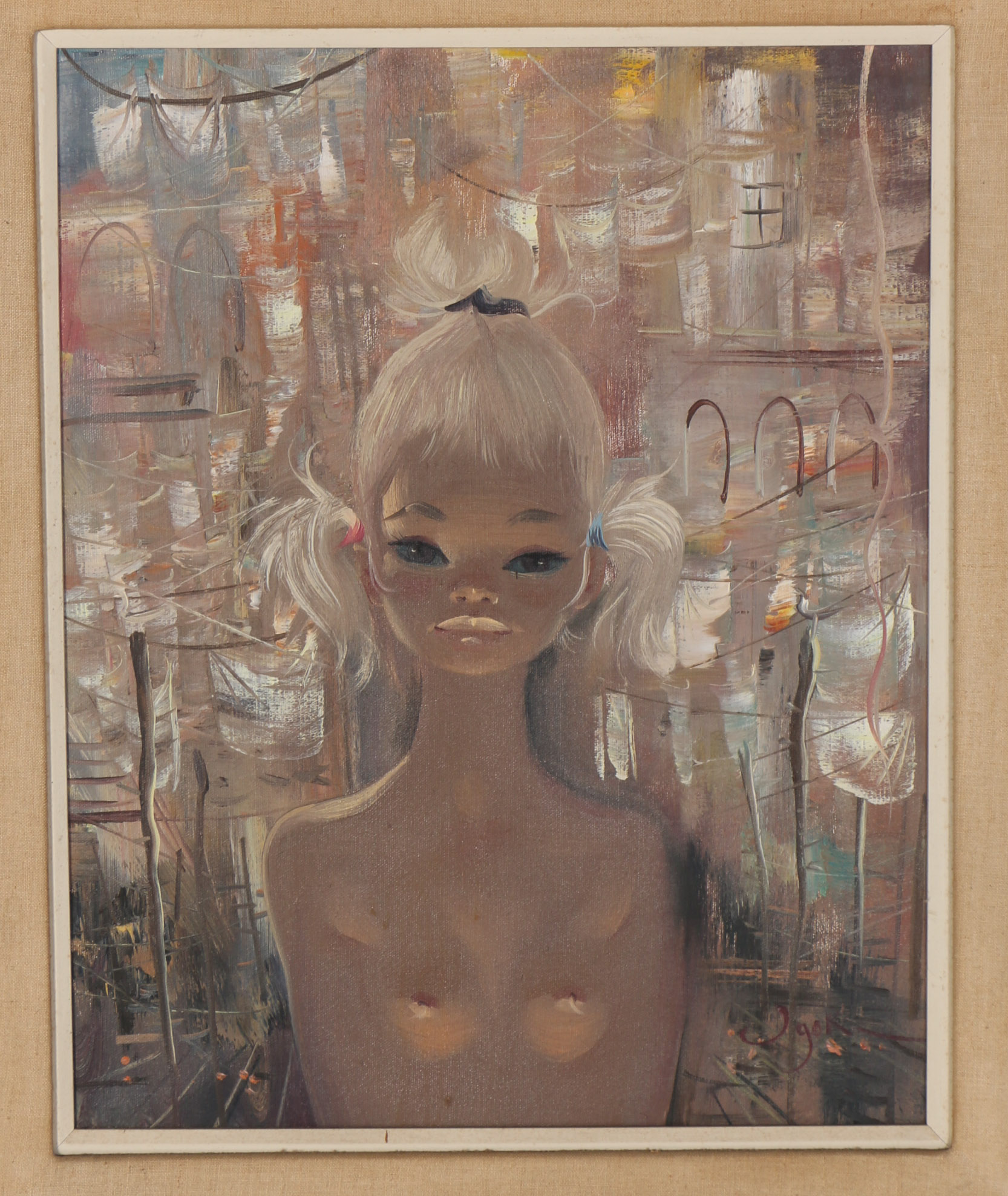 Igor Pantuhoff Signed Oil Painting on Canvas