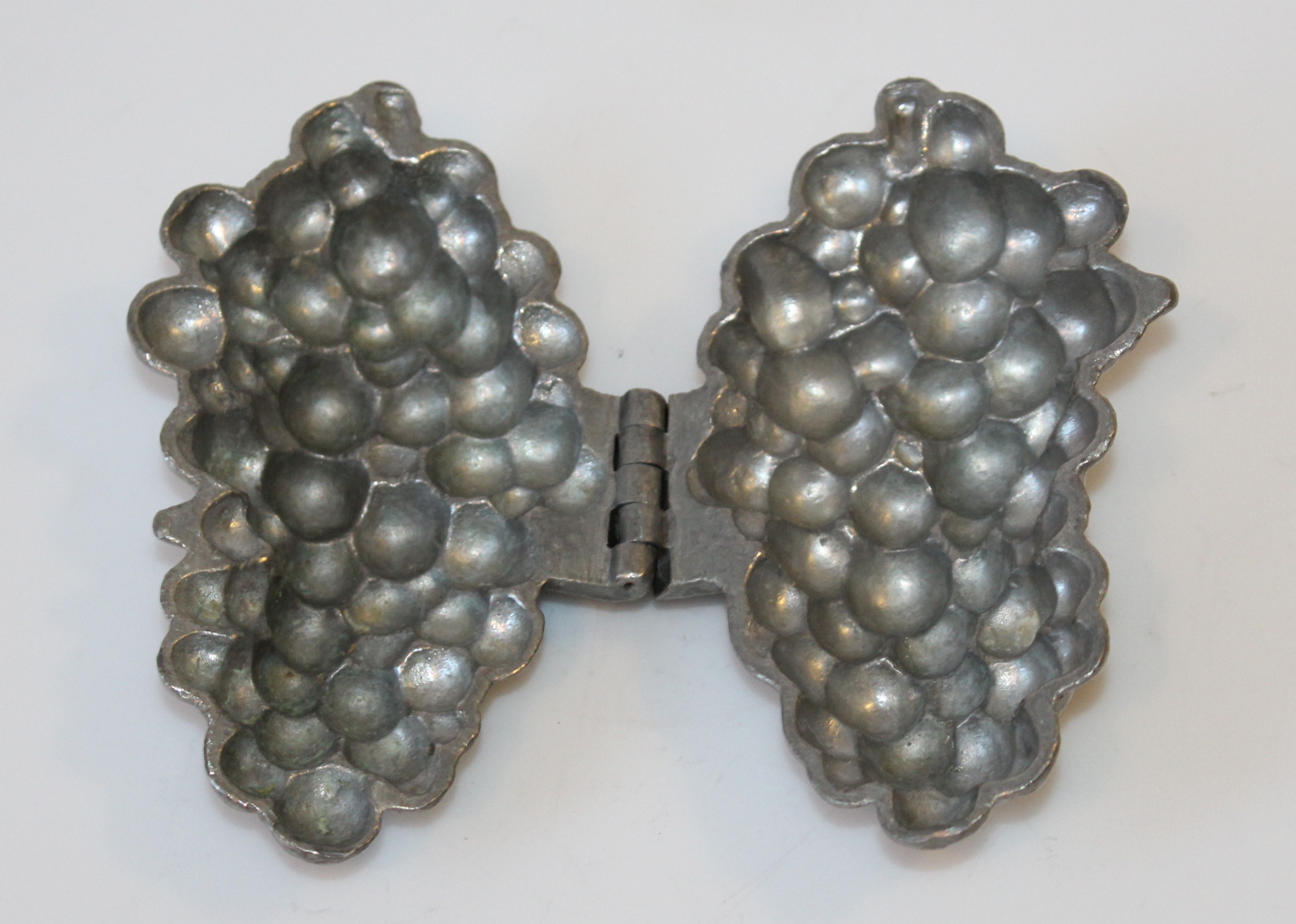 Vintage Pewter Ice Cream Molds in Fruit Motifs