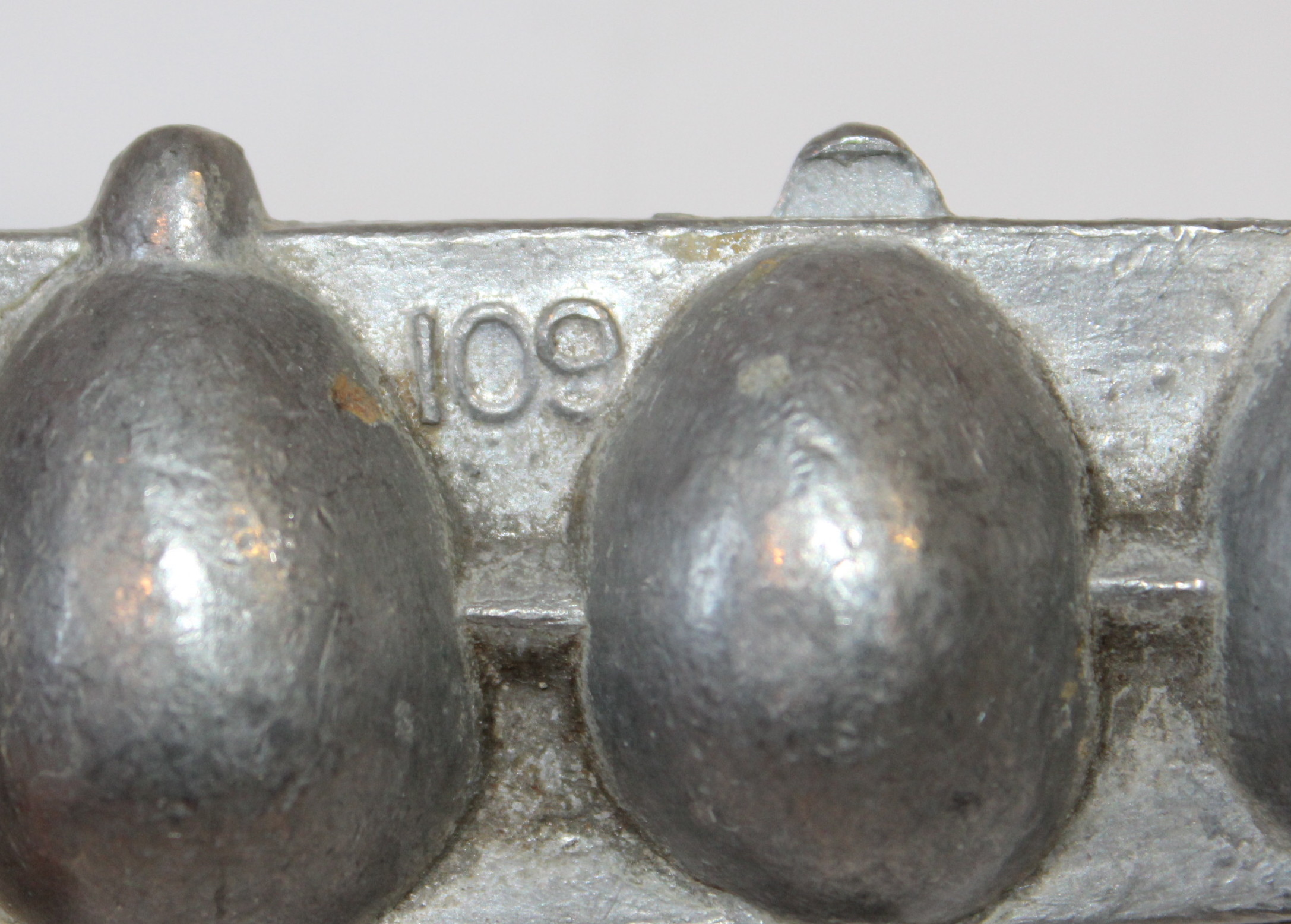 Vintage Pewter Ice Cream Molds in Fruit Motifs