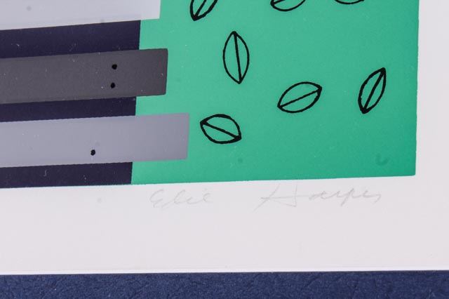 Edie Harper Limited Edition Signed Serigraph "Tree House"