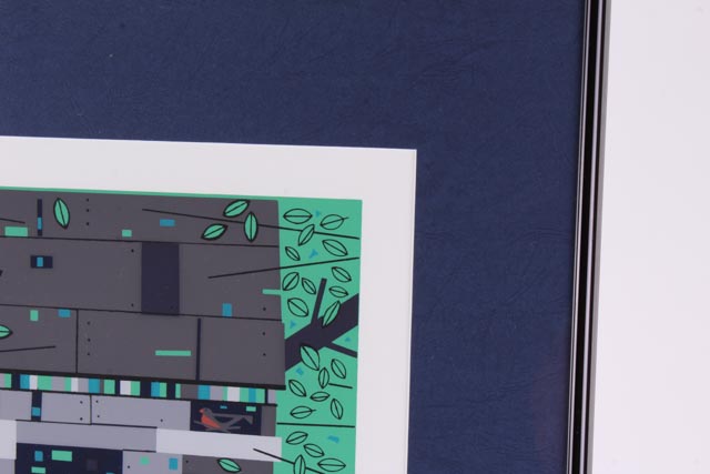 Edie Harper Limited Edition Signed Serigraph "Tree House"