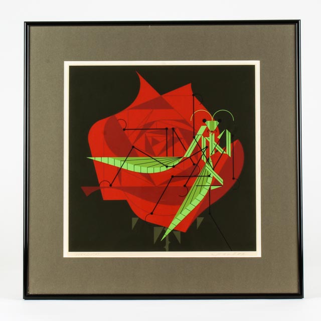 Charley Harper Signed Limited Edition Serigraph "Wedding Feast"