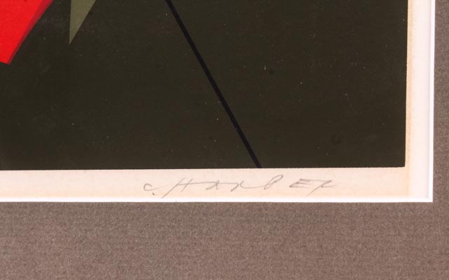 Charley Harper Signed Limited Edition Serigraph "Wedding Feast"