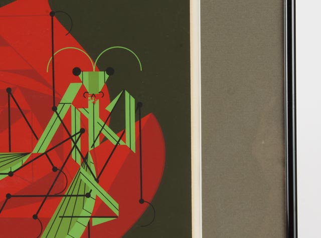 Charley Harper Signed Limited Edition Serigraph "Wedding Feast"