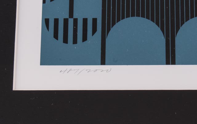 Charley Harper Signed Limited Edition Serigraph "Raccpack"