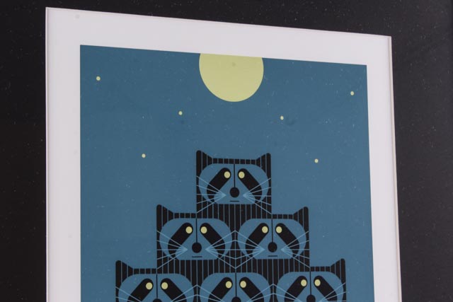 Charley Harper Signed Limited Edition Serigraph "Raccpack"