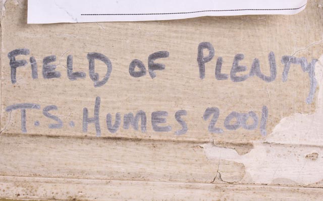 Original Thomas Humes Oil Painting "Field of Plenty"