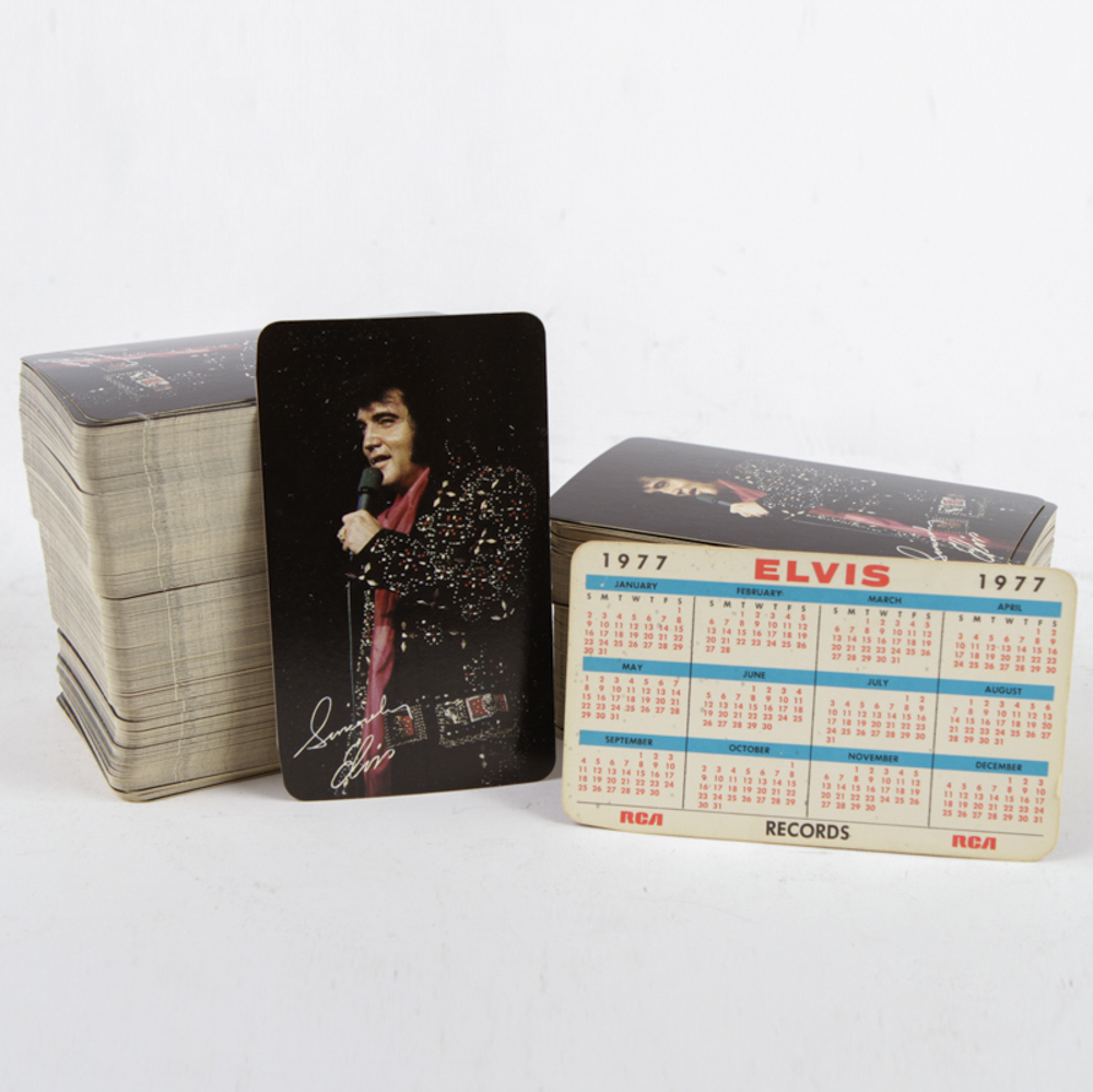 Elvis Presley 1977 RCA Records Pocket Calendars