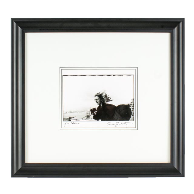 Autographed Photograph of Famed Photographer Annie Leibovitz