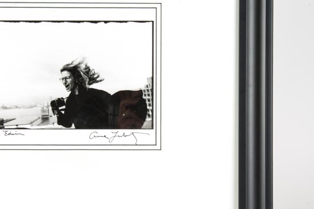 Autographed Photograph of Famed Photographer Annie Leibovitz