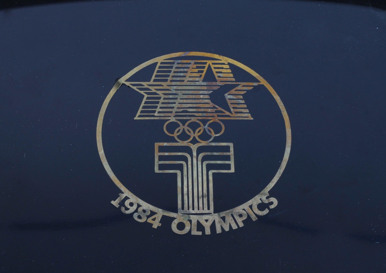 Couroc 1984 Olympics Serving Tray