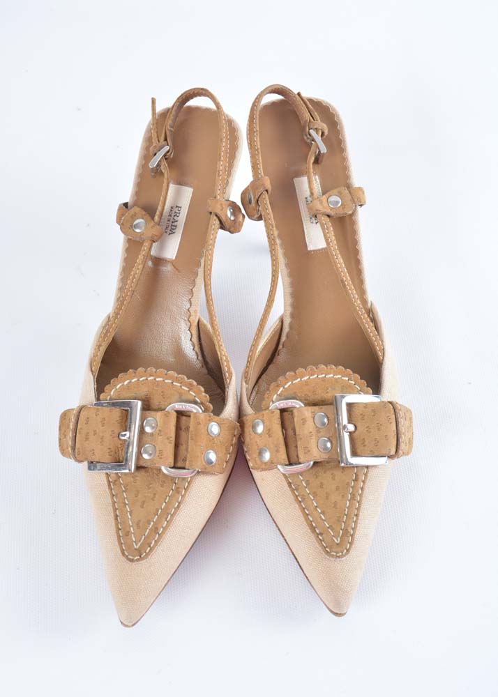 Prada Slingbacks