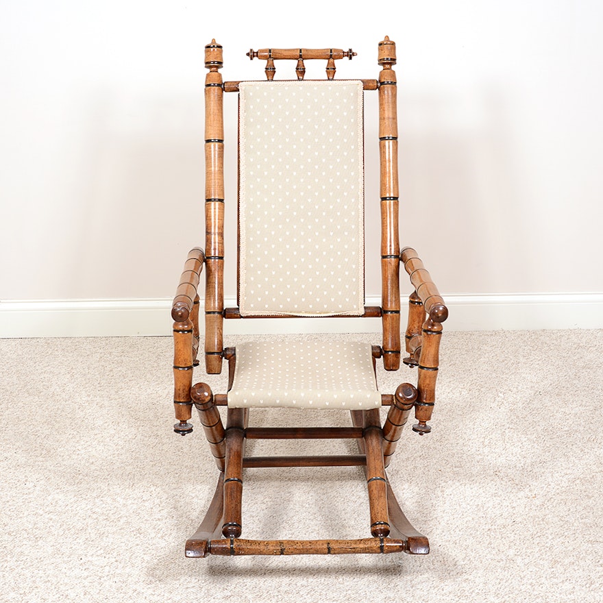 Victorian Style Rocking Chair