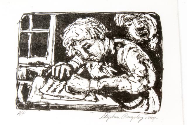 Signed Stephen Prezley Artist's Proof Lithograph